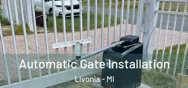  Automatic Gate Installation Livonia - MI