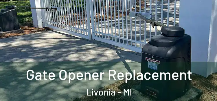 Gate Opener Replacement Livonia - MI