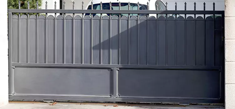 Metal Driveway Gate Installation Livonia