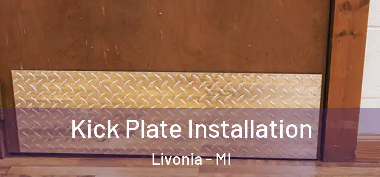 Kick Plate Installation Livonia - MI
